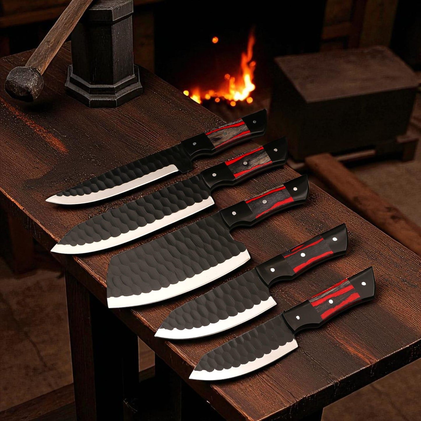 Premium Handmade Chef Knife Set